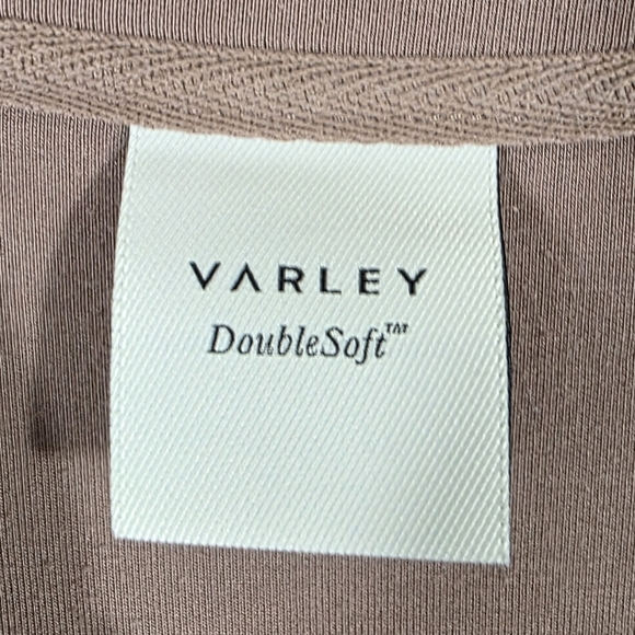 Varley Rosannah Doublesoft Zip Dress In Antler - Picture 4 of 8